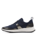 Clarks Skórzane sneakersy "DashLite Jazz" w kolorze czarno-granatowym
