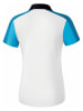 erima Trainingspoloshirt "Premium One 2.0" wit/turquoise