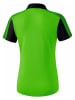 erima Trainings-Poloshirt "Premium One 2.0" in Grün/ Schwarz