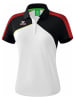 erima Trainings-Poloshirt "Premium One 2.0" in Weiß/ Schwarz