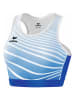 erima Biustonosz sportowy "Athletic Line" w kolorze niebiesko-białym