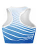 erima Biustonosz sportowy "Athletic Line" w kolorze niebiesko-białym
