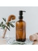 Eulenschnitt Pumpspender "Spülmittel" in Braun - 500 ml