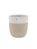 Eulenschnitt Becher in Weiß/ Beige - 320 ml