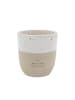 Eulenschnitt Becher in Weiß/ Beige - 320 ml