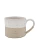 Eulenschnitt Becher in Weiß/ Beige - 250 ml