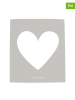 Eulenschnitt 3er-Set: Schwammtücher in Grau - (L)19,5 x (B)17 cm