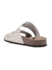 Geox Skórzane klapki "Brionia" w kolorze białym