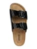 Geox Skórzane sandały "Brionia" w kolorze czarnym