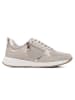 Geox Sneakers "Dbulmya" in Silber/ Taupe