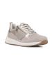 Geox Sneakers "Dbulmya" in Silber/ Taupe