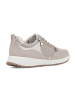 Geox Sneakers "Dbulmya" in Silber/ Taupe