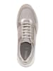 Geox Sneakers "Dbulmya" in Silber/ Taupe