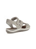 Geox Leren sandalen "Sandalvega" grijs