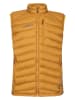 ROCK EXPERIENCE Doorgestikte bodywarmer "Cosmic 2.0" okergeel