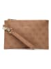 Guess Clutch in Hellbraun - (B)23 cm x (H)14 cm x (T)1 cm