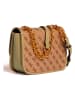 Guess Umhängetasche in Beige/ Grün - (B)21 cm x (H)16 cm x (T)7 cm
