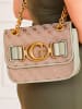 Guess Umhängetasche in Beige/ Grün - (B)21 cm x (H)16 cm x (T)7 cm