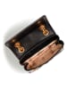 Guess Leren schoudertas zwart/wit - (B)19 cm x (H)14 cm x (D)8 cm