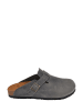Moosefield Leren clogs grijs