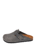 Moosefield Leren clogs grijs