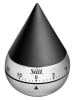 Silit Kurzzeitmesser "Swing" in Schwarz - (H)11 x Ø 7 cm