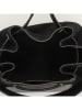 Victor & Hugo Paris Skórzana torebka "Livy" w kolorze czarnym - 21,5 x 27 x 15 cm