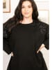 Lacony Paris Sweter "Chloe" w kolorze czarnym