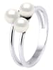 La Manufacture Royale Zilveren ring met parels