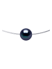 Pearline Zilveren ketting met parel - (L)42 cm