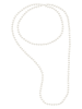 Pearline Parelketting wit - (L)120 cm