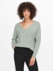 ONLY Sweter "Lely" w kolorze zielonym