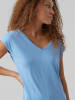 Vero Moda Koszulka "Vmfilli" w kolorze błękitnym