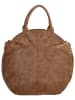 Beagles Henkeltasche "Blanes" in Hellbraun - (B)40 x (H)40 x (T)7,5 cm