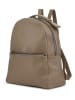 Florence Bags Skórzany plecak "Livia" w kolorze brązowym - 28 x 33 x 14 cm