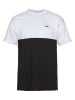 Vans Shirt "Colorblock" in Schwarz/ Weiß