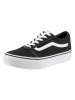Vans Sneakers "Ward Platform" in Schwarz/ Weiß
