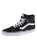 Vans Leder-Sneakers "Filmore Hi" in Schwarz/ WeiÃŸ