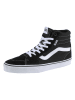Vans Leren sneakers "Filmore Hi" zwart/wit