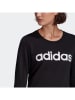 adidas Sweatshirt "Lin FT" in Schwarz