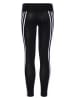 adidas Trainingsleggings "3S Tight" in Schwarz/ Weiß