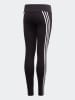 adidas Trainingsleggings "3S Tight" in Schwarz/ Weiß