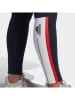 adidas Legginsy sportowe "BLUV Q4" w kolorze granatowo-biało-czerwonym