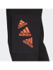 adidas Spodnie dresowe "M Q4 BL PT" w kolorze czarno-pomarańczowym