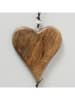 Boltze 2er-Set: Dekoanhänger in Hellbraun