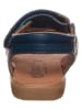 lamino Skórzane sandały w kolorze granatowym