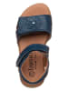 lamino Leder-Sandalen in Dunkelblau