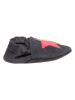 lamino Leder-Krabbelschuhe in Anthrazit