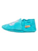lamino Leren kruipschoentjes turquoise