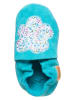 lamino Leren kruipschoentjes turquoise